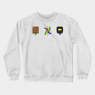 fopdoodle and Robot Kid Crewneck Sweatshirt